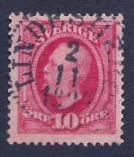 Lindesberg Frimärke 2/11 1894