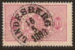 Lindesberg Frimärke 16/5 1893