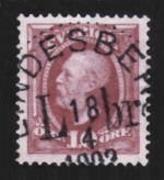 Lindesberg Frimärke 18/11 1902