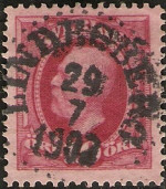 Lindesbergs Frimärke 29/7  1902