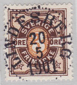 Lindesberg Frimärke 20/5 1901