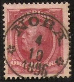 Nora Frimärke 4/10 1896