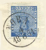 Nora Frimärke 4/6 1874