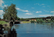 Lindesberg, Parti vid Sundsbron 1987 Lindesberg, Parti vid Sundsbron 1987