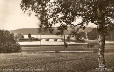 Lindesberg, Utsikt över sjön och Sundsbron Lindesberg, Utsikt över sjön och Sundsbron