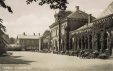 Hallsberg Järnvägsstationen 1942 Hallsberg Järnvägsstationen 1942