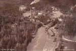 Frövifors från flygplan 1940