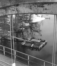 Lindesberg, Prästbron Klappbryggan 1952 Lindesberg, Prästbron Klappbryggan 1952