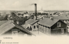 Lindesberg från Kyrkberget 1904