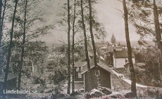 Vy från Kyrkberget 1915