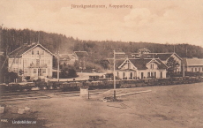Järnvägsstationen, Kopparberg 1900