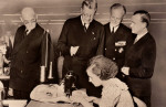 Gustav VI Adolf på besök , Algots fabriker Beros 1951