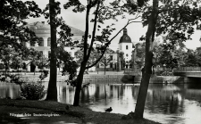 Filipstad Från Stadsträdgården 1949