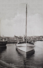 Öland Grönhögens Hamn Livräddningsbåten Drottning Victoria 1924 Öland Grönhögens Hamn Livräddningsbåten Drottning Victoria 1924