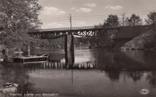 Degerfors, Letälven med Järnvägsbron 1942 Degerfors, Letälven med Järnvägsbron 1942