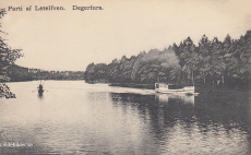 Parti af Letelfven, Degerfors 1908 Parti af Letelfven, Degerfors 1908