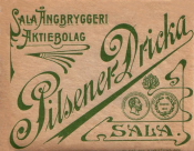 Sala, Ångbryggeri AB, Pilsener Dricka Sala, Ångbryggeri AB, Pilsener Dricka