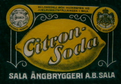 Sala Ångbryggeri AB, Citron Soda Sala Ångbryggeri AB, Citron Soda