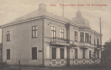 Sala, Tilanderska Huset Vid Kvarngatan 1912 Sala, Tilanderska Huset Vid Kvarngatan 1912