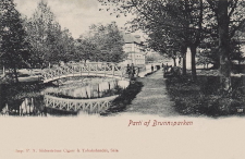Sala, Parti af Brunnsparken 1907 Sala, Parti af Brunnsparken 1907