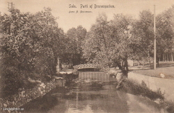 Sala, Parti af Brunnsparken 1906 Sala, Parti af Brunnsparken 1906