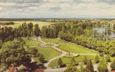 Sala Stadsparken. Utsikt från Kyrkan Sala Stadsparken. Utsikt från Kyrkan