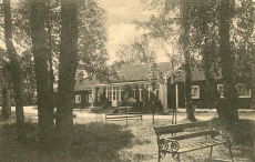 Sala, Sätra Brunn, Matsalen 1917 Sala, Sätra Brunn, Matsalen 1917