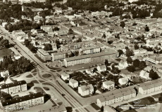 Flygfoto över Sala 1963