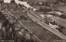 Skinnskatteberg, Flygfoto över Uttersberg 1938 Skinnskatteberg, Flygfoto över Uttersberg 1938