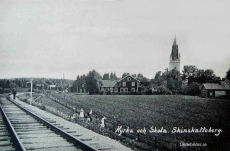 Kyrka och Skola, Skinnskatteberg Kyrka och Skola, Skinnskatteberg