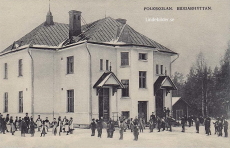 Skinnskatteberg, Folkskolan, Riddarhyttan 1906 Skinnskatteberg, Folkskolan, Riddarhyttan 1906