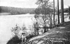 Fagersta, Parti från Uddmäs 1917 Fagersta, Parti från Uddmäs 1917
