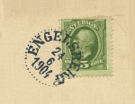 Fagersta Frimärke, Engelsberg 24/6 1904 Fagersta Frimärke, Engelsberg 24/6 1904