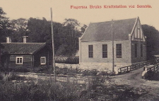 Fagersta Bruks Kraftstation vid Sembla 1912 Fagersta Bruks Kraftstation vid Sembla 1912