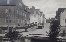 Fagersta, Västanfors Järnvägsgatan 1930 Fagersta, Västanfors Järnvägsgatan 1930