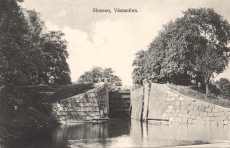 Fagersta, Slussen Västanfors 1914 Fagersta, Slussen Västanfors 1914