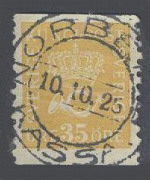 Norberg Frimärke 10/10 1925 Norberg Frimärke 10/10 1925
