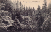 Norberg, Mossgruve Park, Kärrgruvan 1925 Norberg, Mossgruve Park, Kärrgruvan 1925