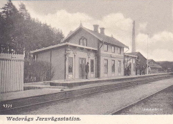 Wedevågs Jernvägsstation