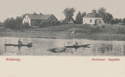 Wedevåg, Skolhuset, Kapellet 1902