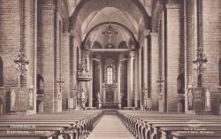Eskilstuna. Interiör av Klosters Kyrka Eskilstuna. Interiör av Klosters Kyrka