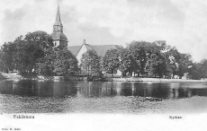 Eskilstuna, Kyrkan, Södermanland 1907 Eskilstuna, Kyrkan, Södermanland 1907