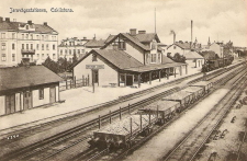 Eskilstuna Jernvägsstationen 1906
