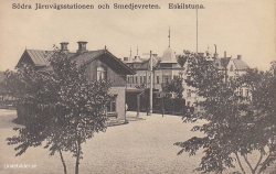 Eskilstuna, Södra Järnvägsstationen och Smedjevreten Eskilstuna, Södra Järnvägsstationen och Smedjevreten