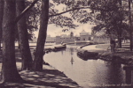 Eskilstuna, Stadsparken och Badhuset 1924