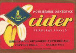 Eskilstuna Bryggeri AB, Cider serveras avkyld Eskilstuna Bryggeri AB, Cider serveras avkyld
