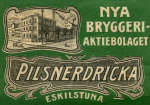 Eskilstuna Nya Bryggeriet AB, Pilsnerdricka Eskilstuna Nya Bryggeriet AB, Pilsnerdricka