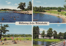 Eskilstuna, Hälsning från Vilstabadet Eskilstuna, Hälsning från Vilstabadet