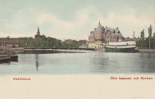 Eskilstuna, Öfre Hamnen och Kyrkan Eskilstuna, Öfre Hamnen och Kyrkan