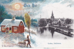 Eskilstuna, God Jul 1917